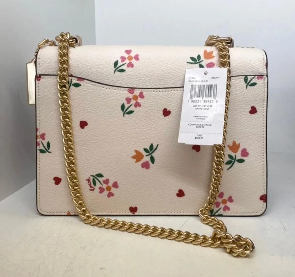 Coach Klare Crossbody With Heart Petal Print c7596 - Image 2