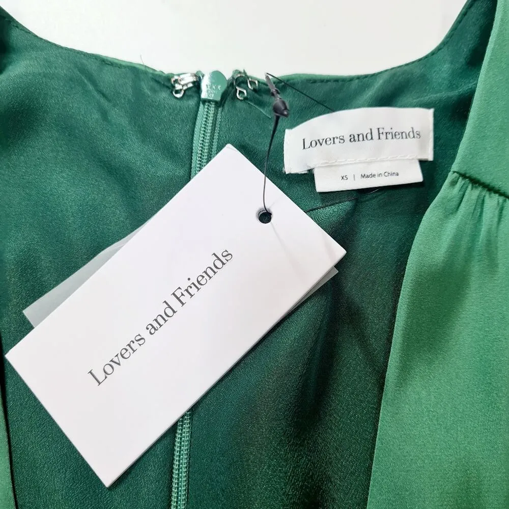 Lovers and Friends Ivy Dress in Green XS - Image 8