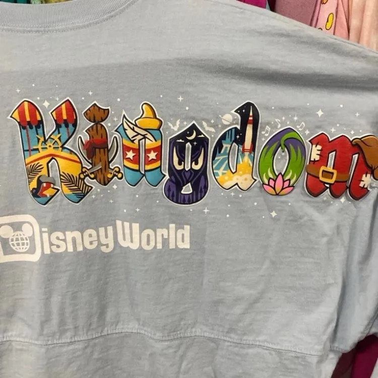 Disney parks magic kingdom attractions spirit jersey L - Image 4