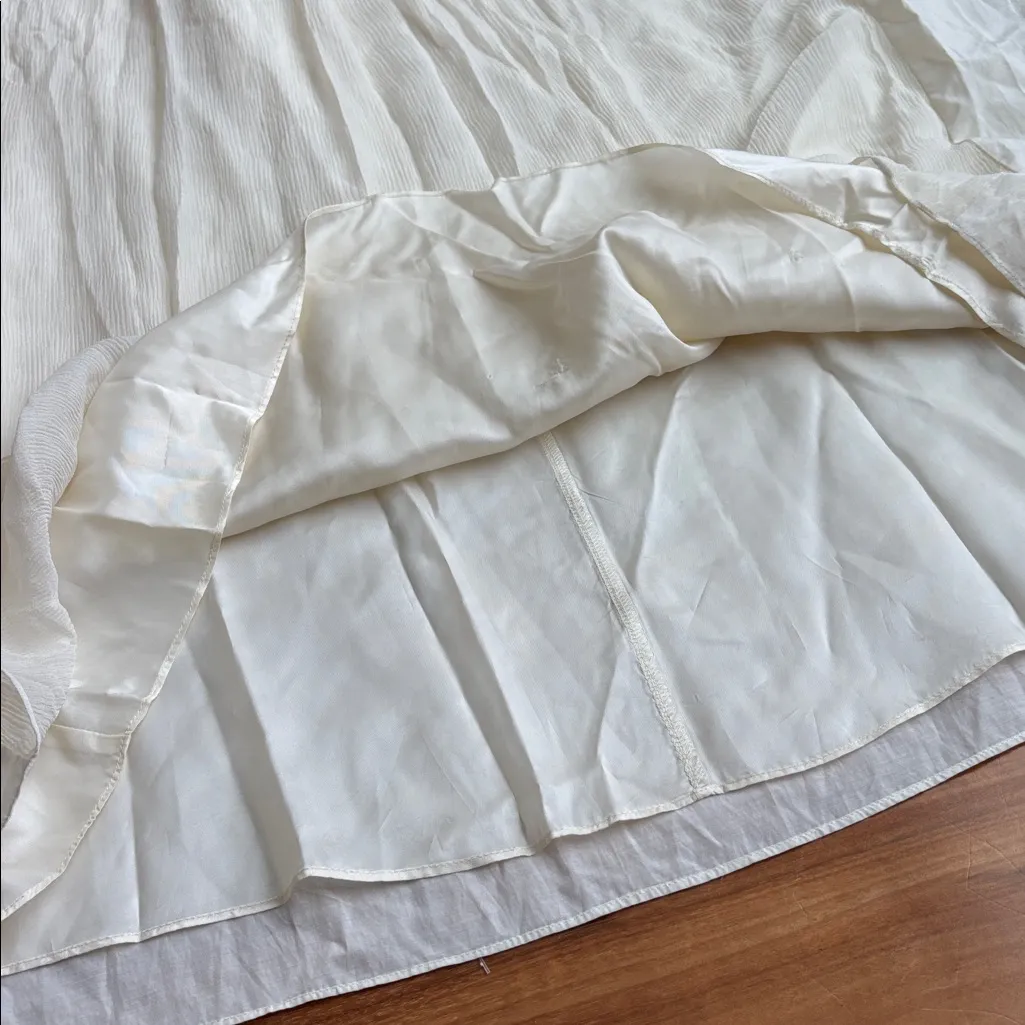 Silk blend maxi dress Size 10 - Image 3