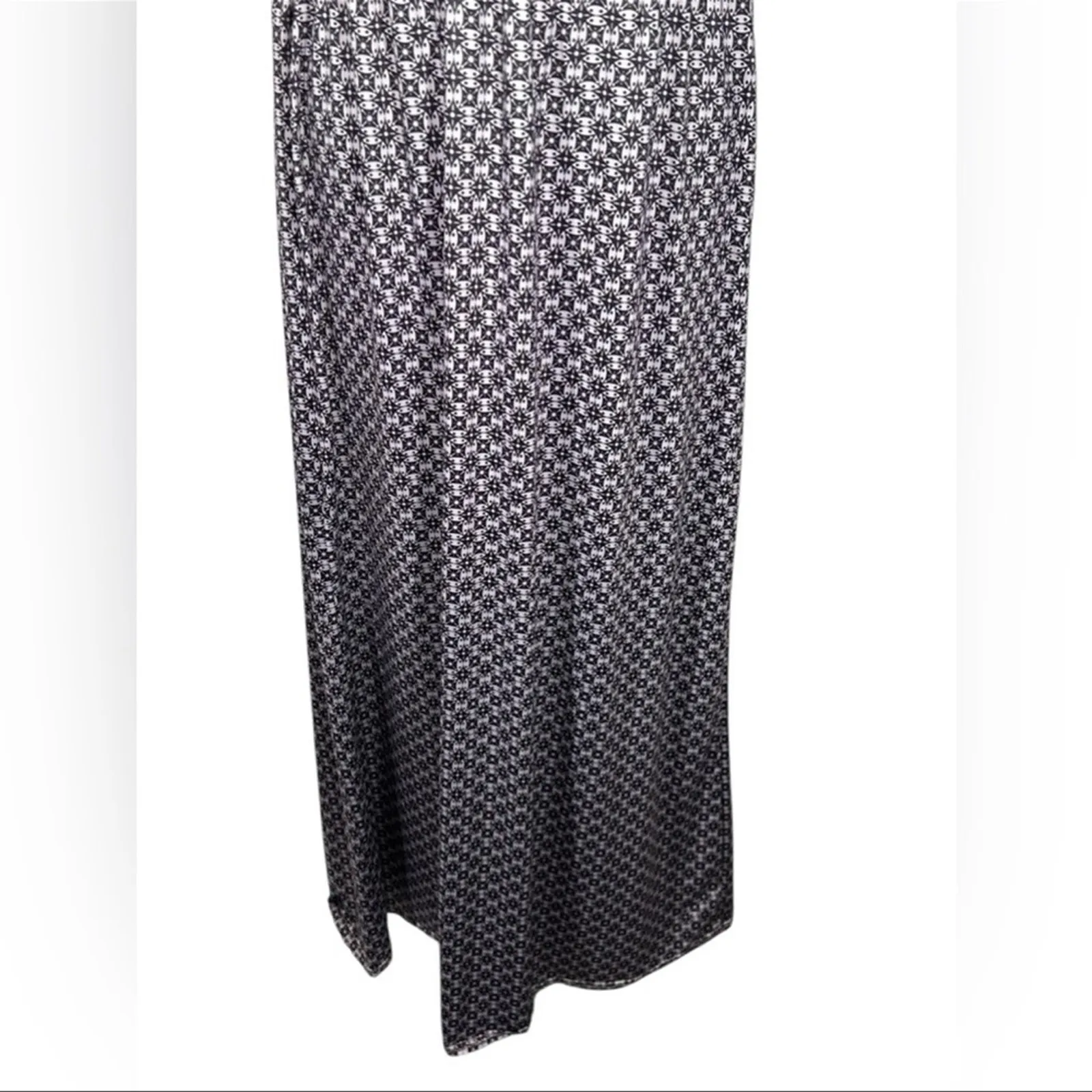 Boho Maxi Dress Open Back Purple Mini Medallion Halter Neck Sz XL Festival Sexy - Image 6