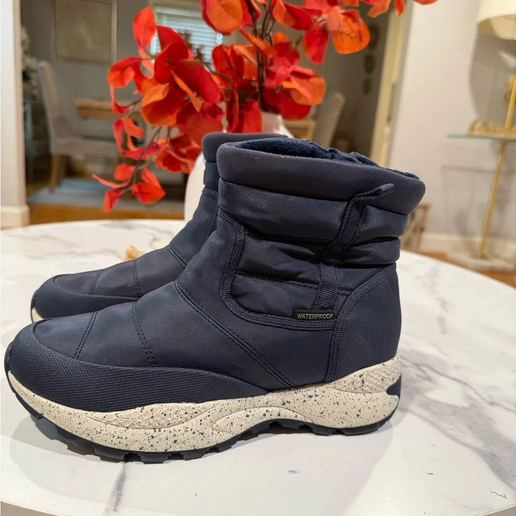 BareTraps Navy Waterproof Winter Boots - Image 2
