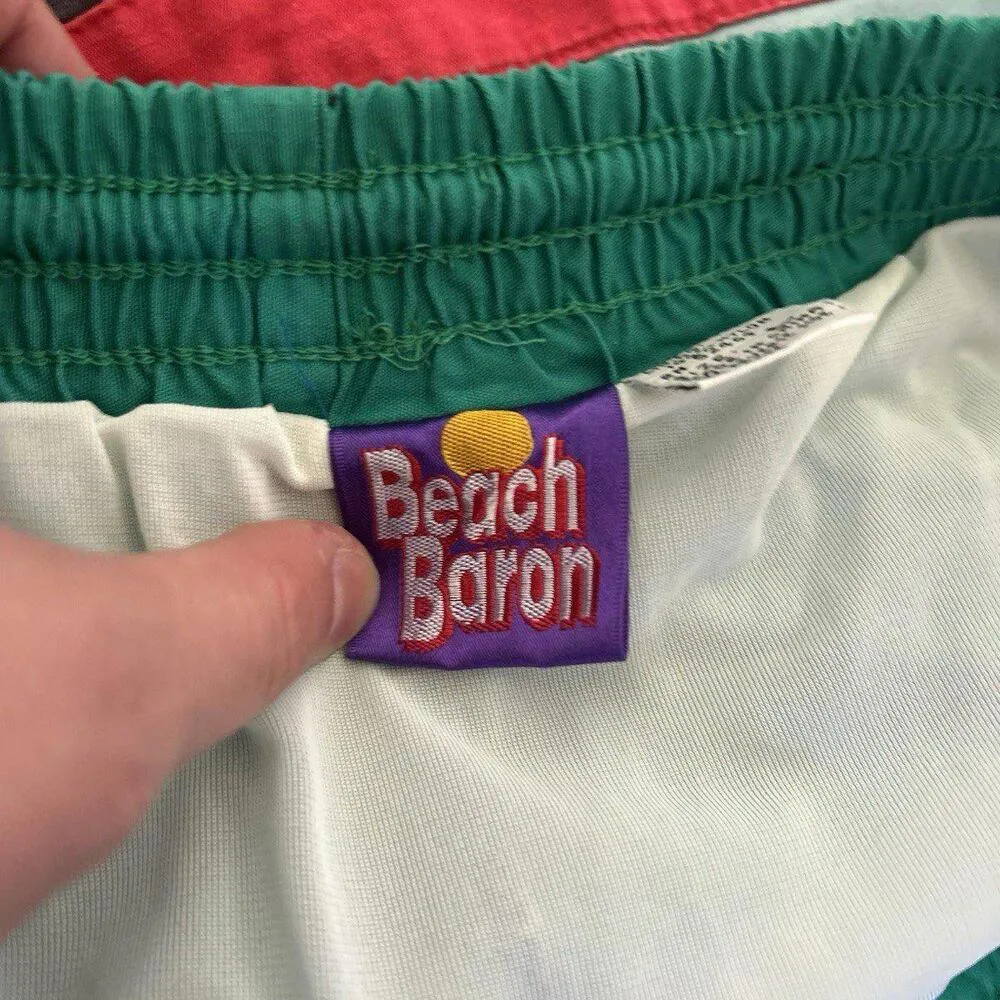 Beach Baron Vintage Men’s Swim Trunks Size L Size L - Image 3