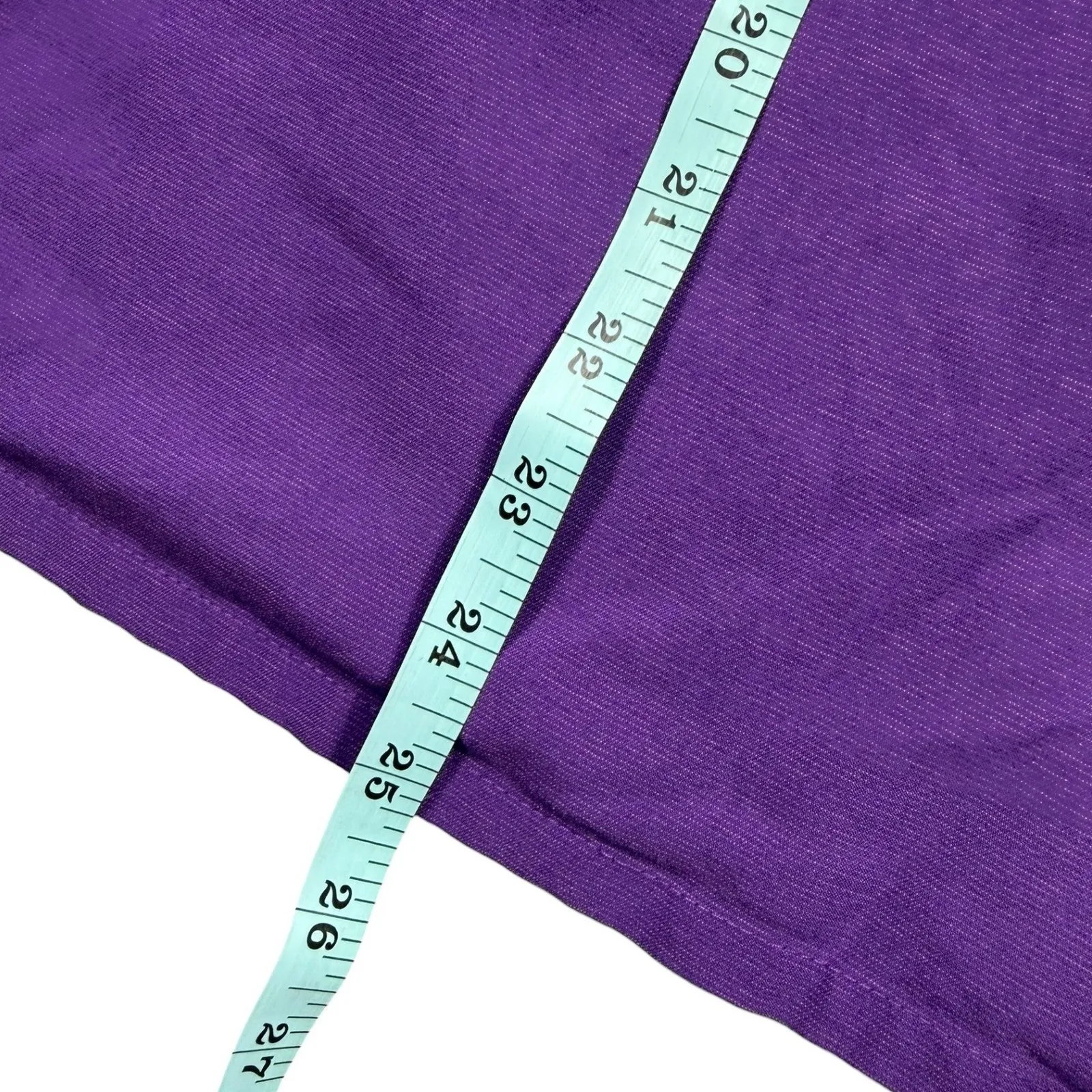 FIGS Casma Three Pocket Scrub Top XXS Ultra Violet Purple Teal Technical - Image 8