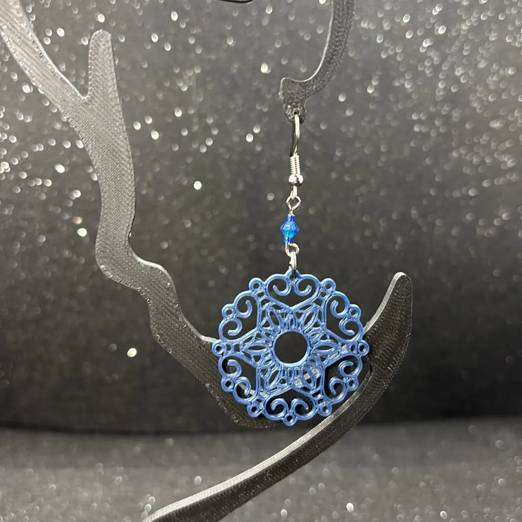 The Boxy Bloom Earrings - Image 2