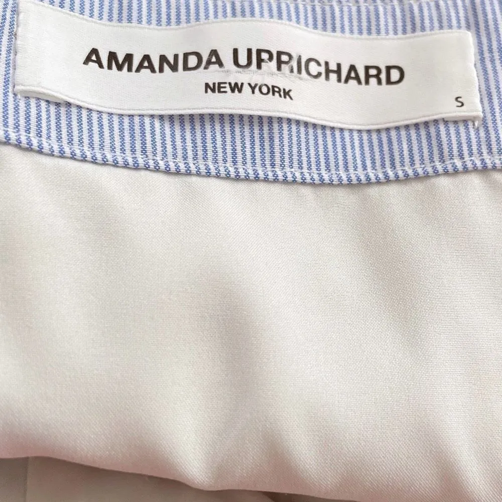 Amanda Uprichard Izzy Cape Cod Jumpsuit Blue Stripe Gold - Image 4