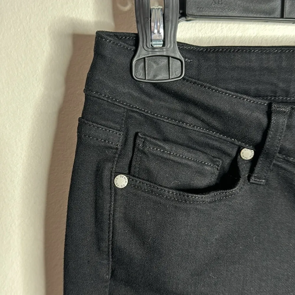 Paige Verdugo Ultra Skinny Jeans in black overdye size 28 - Image 5