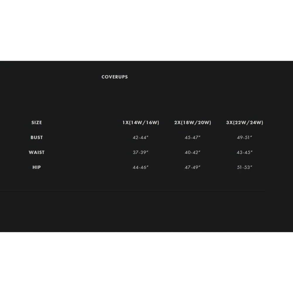 Raisins Curve Plus Size Calaya Lucia V-Neck Swim Dress Black White 24W - Image 6