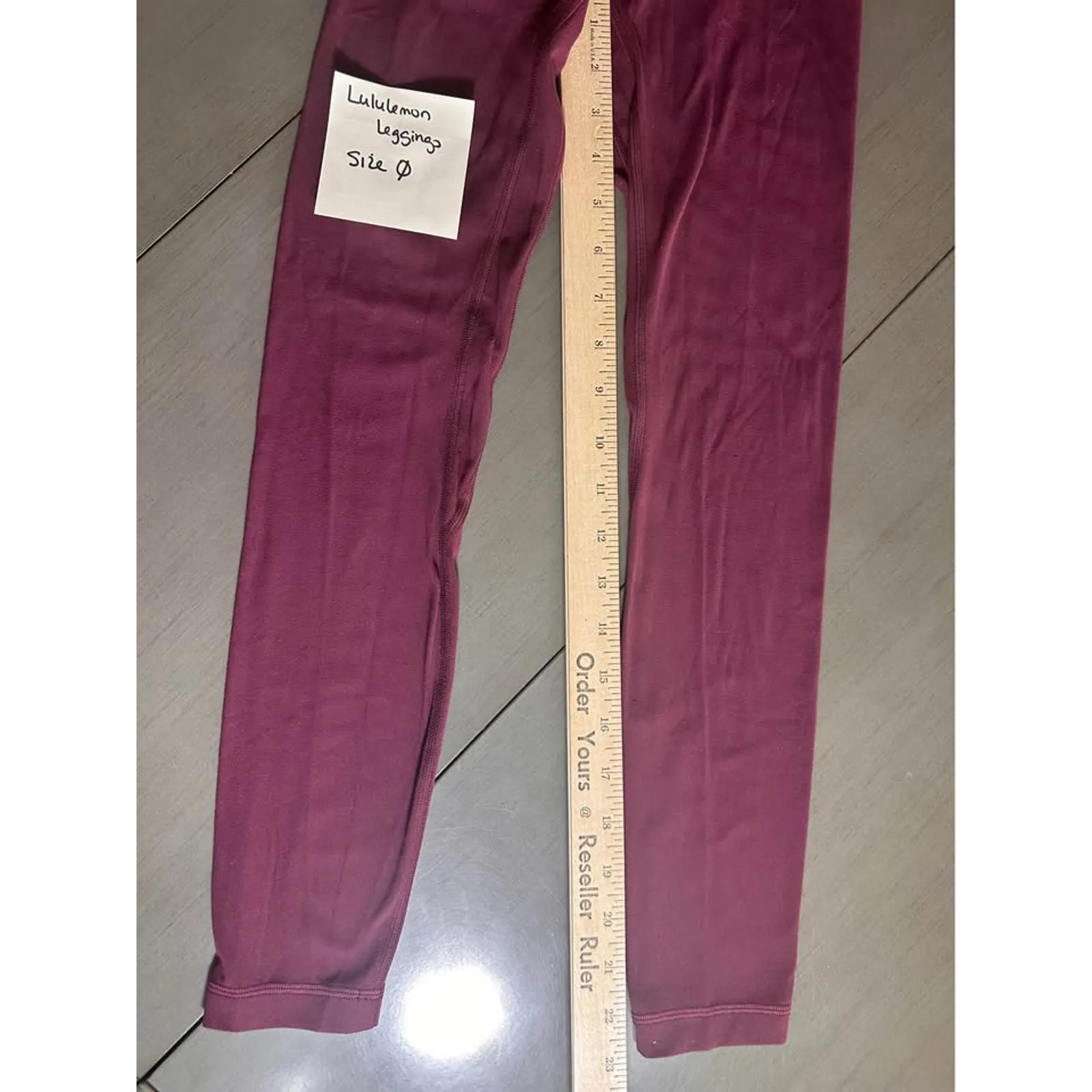 Lululemon Align Leggings (0) Red - Image 5