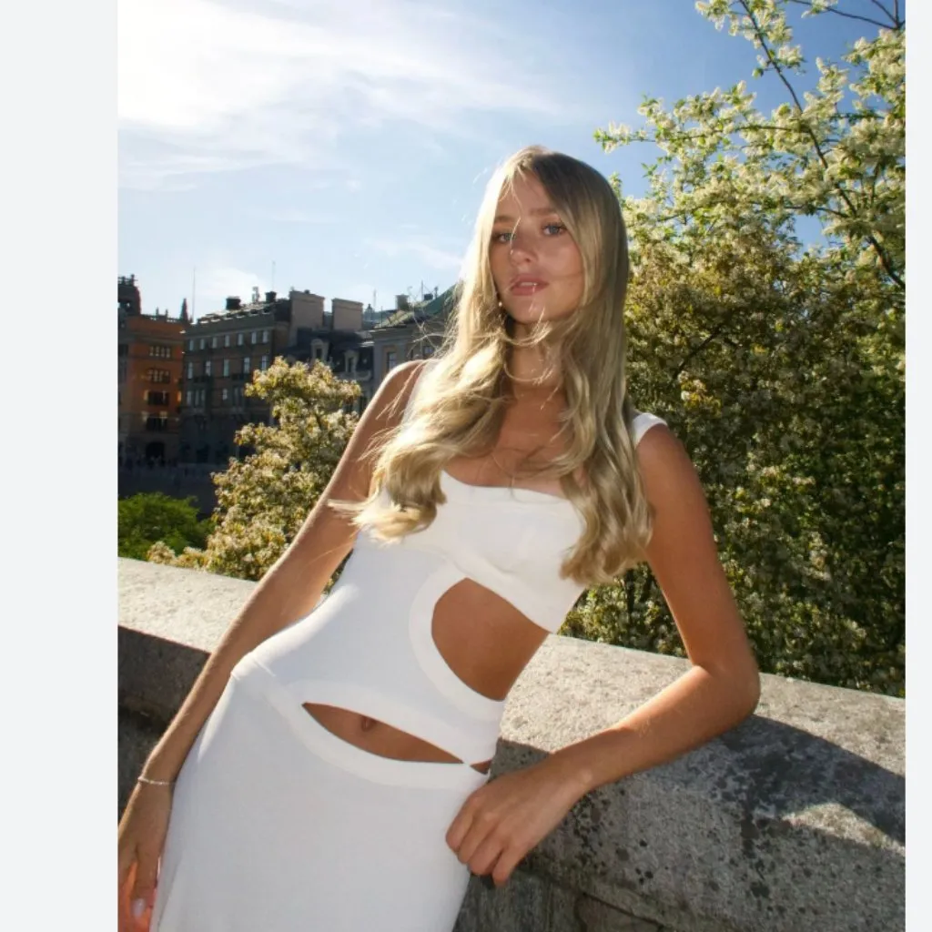 NWT Arcina Ori JETTA DRESS MILK White - Image 3