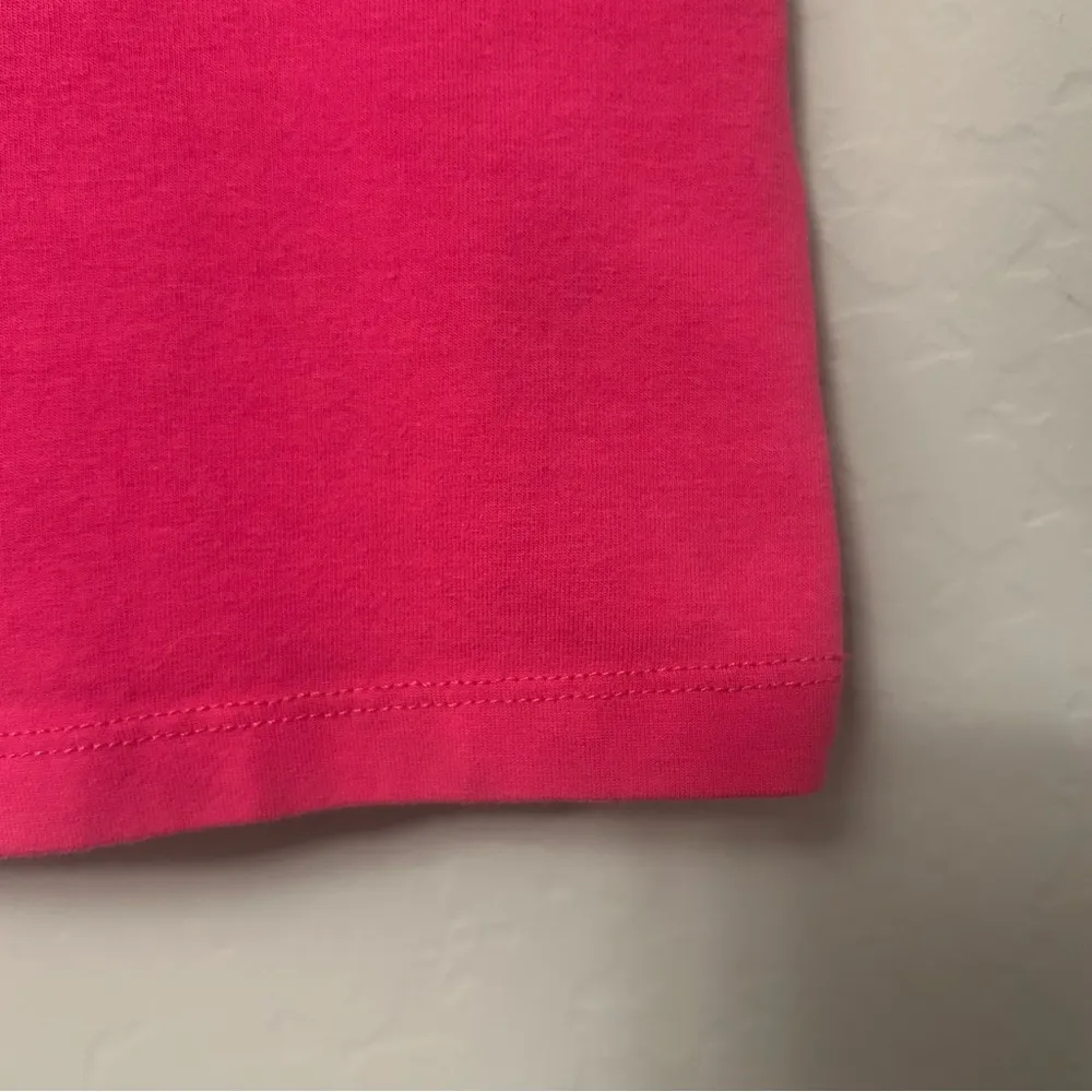 BKE hot pink racerback lace back camisole Y2K tank top size XS - Image 5