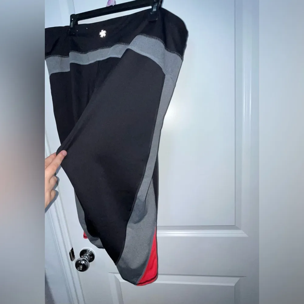 Tekgear Activewear Plus Size Workout Comfort Reflect Leggings Capri Pants Sz 2XL - Image 10