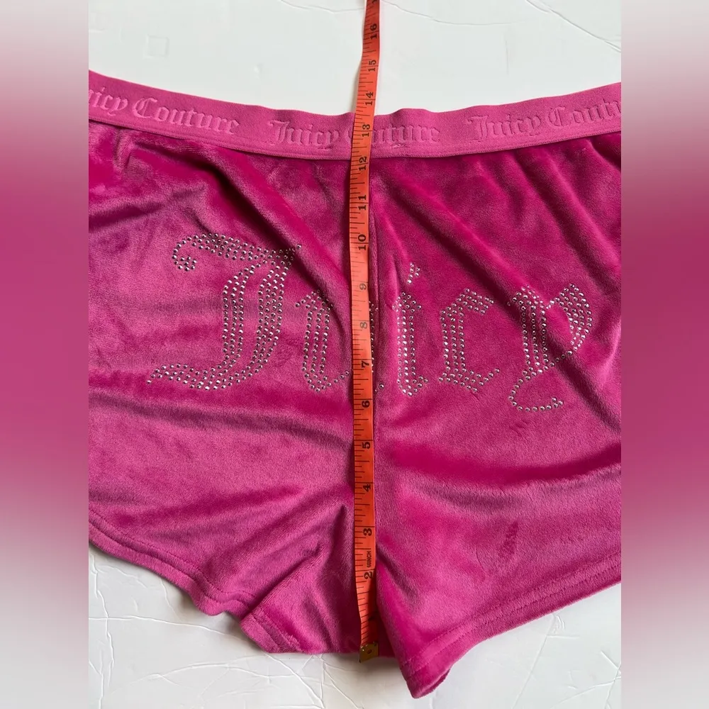 Juicy Couture Pink Velour Soft Sleepwear Shorts - Image 6