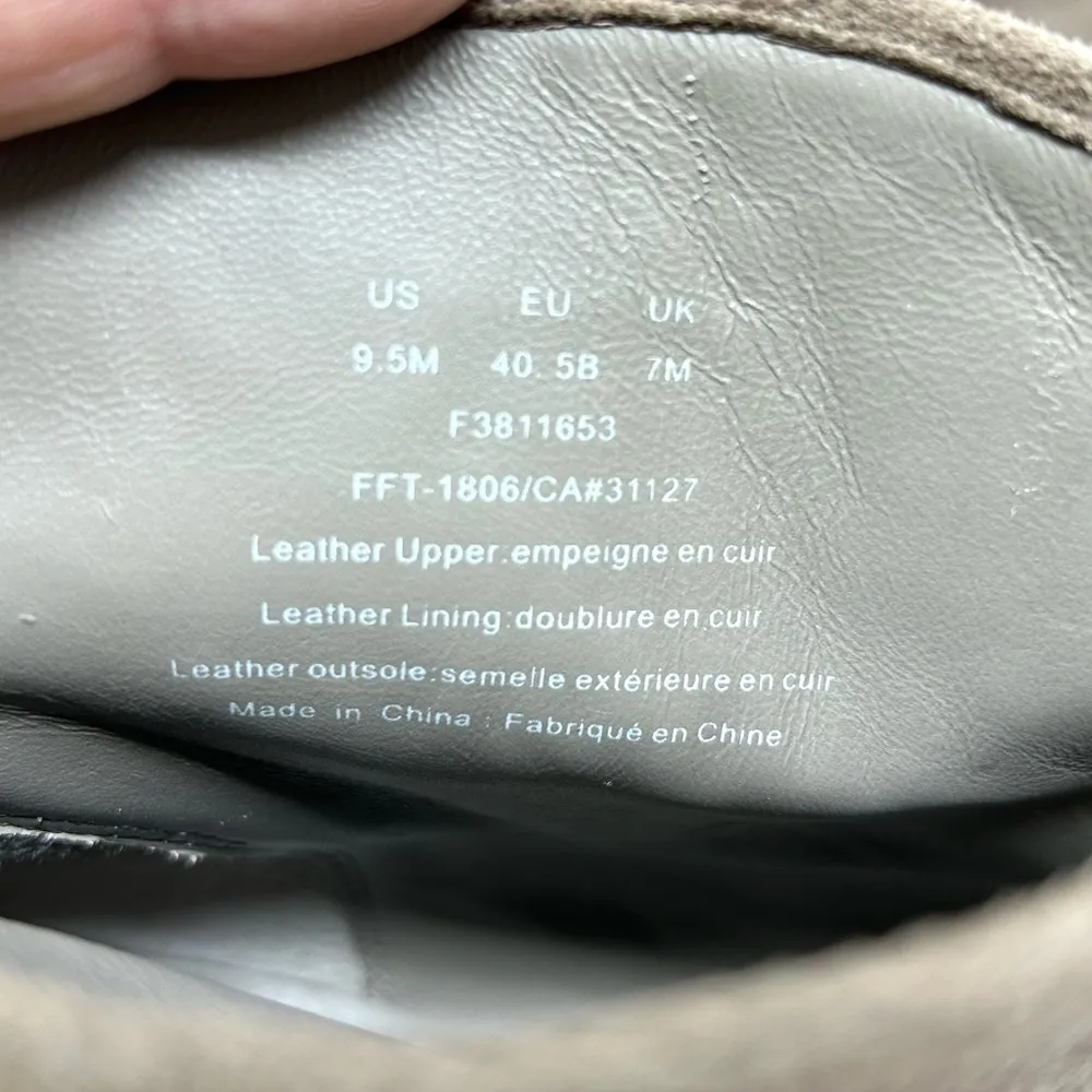 DONNA KAREN New York, suede cowboy style ankle boots, size 9.5, NWT - Image 10