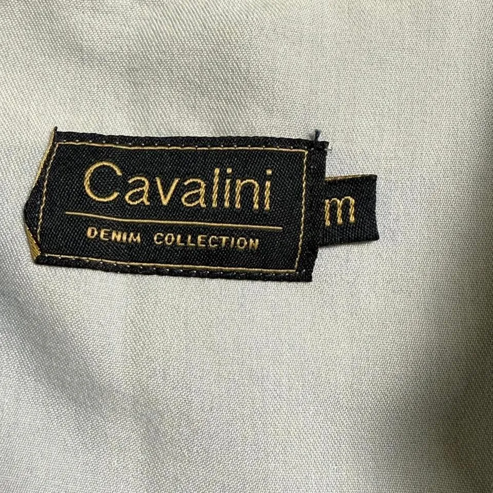 Cavalini ‎  Denim Collection Button Up Top
Size Medium - Image 7