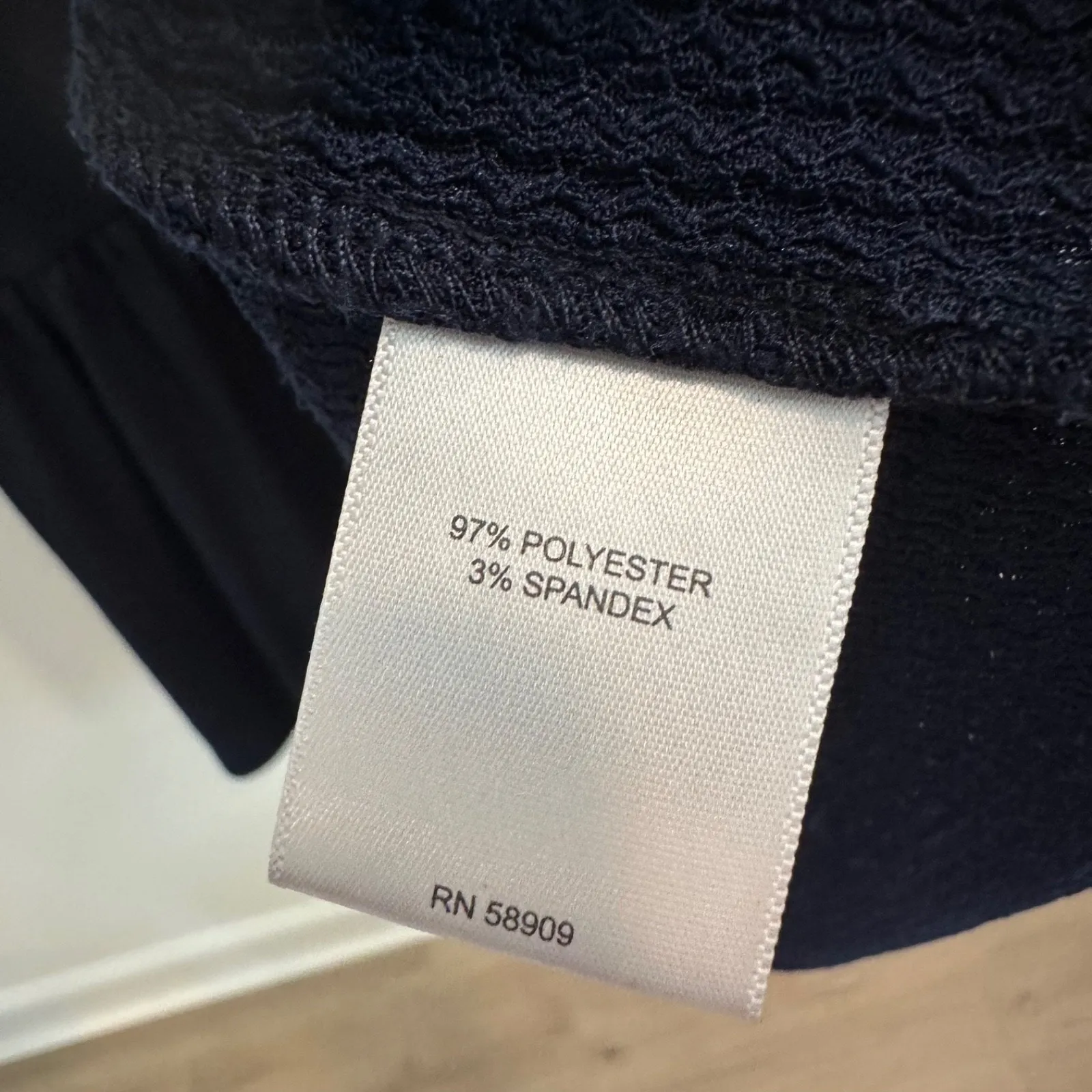 Gibson Latimer Navy Blue Maxi Dress Women's Large Ruffle Hem Puff Sleeve V-Neck - Image 6