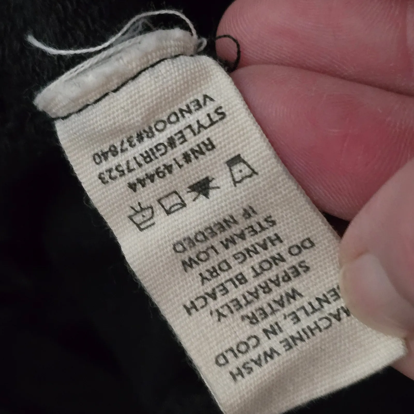 Buckle GILDED INTENT Black Washed Mesh Panel Bomber Jacket Size M Whimsigoth - Image 8