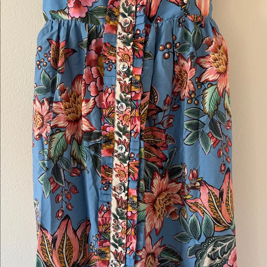 Farm Rio Wonderful Bouquet Sleeveless Midi Dress, Size X-Small, $285 - Image 7