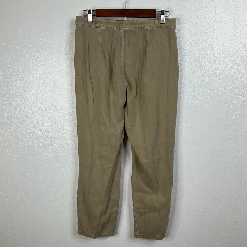 Bohme Straight Leg Tan Jeans Size Medium - Image 3