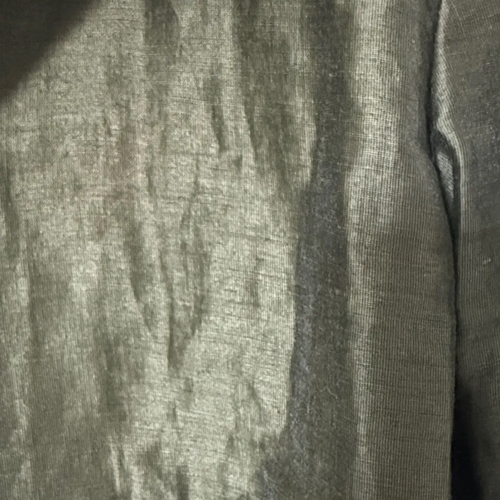 Valerie Stevens Olive Utility Jacket w zipper size 6 - Image 5