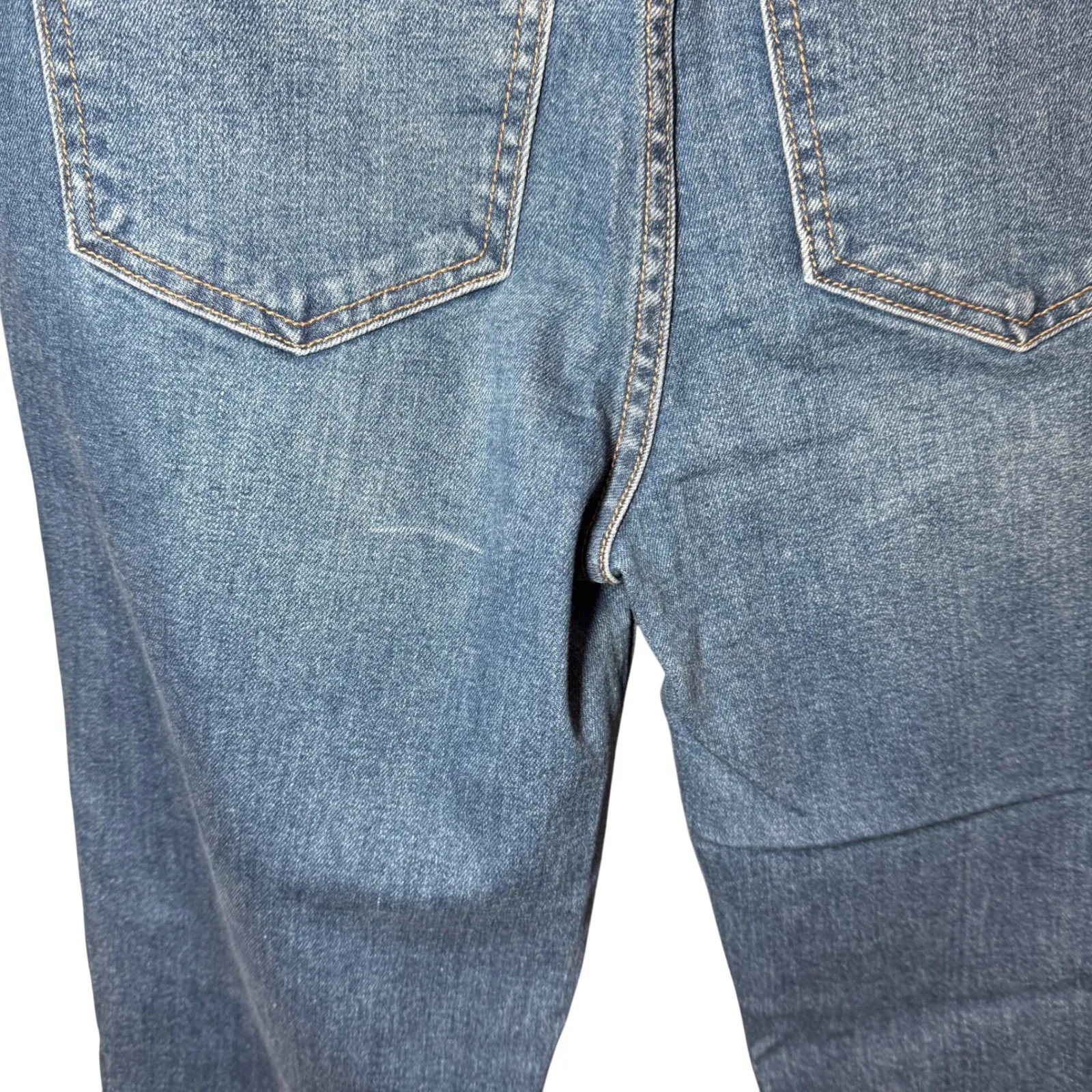 Pistola Lennon High Rise Crop Bootcut Jeans Size 26 Raw Hem - Image 6