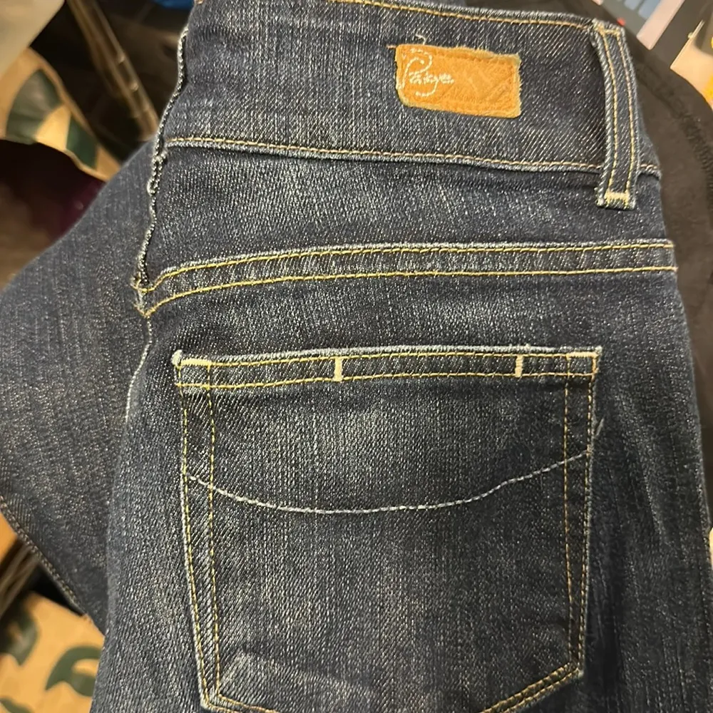 PAIGE Flare bootcut Hidden Hills High Rise jeans 28 - Image 8