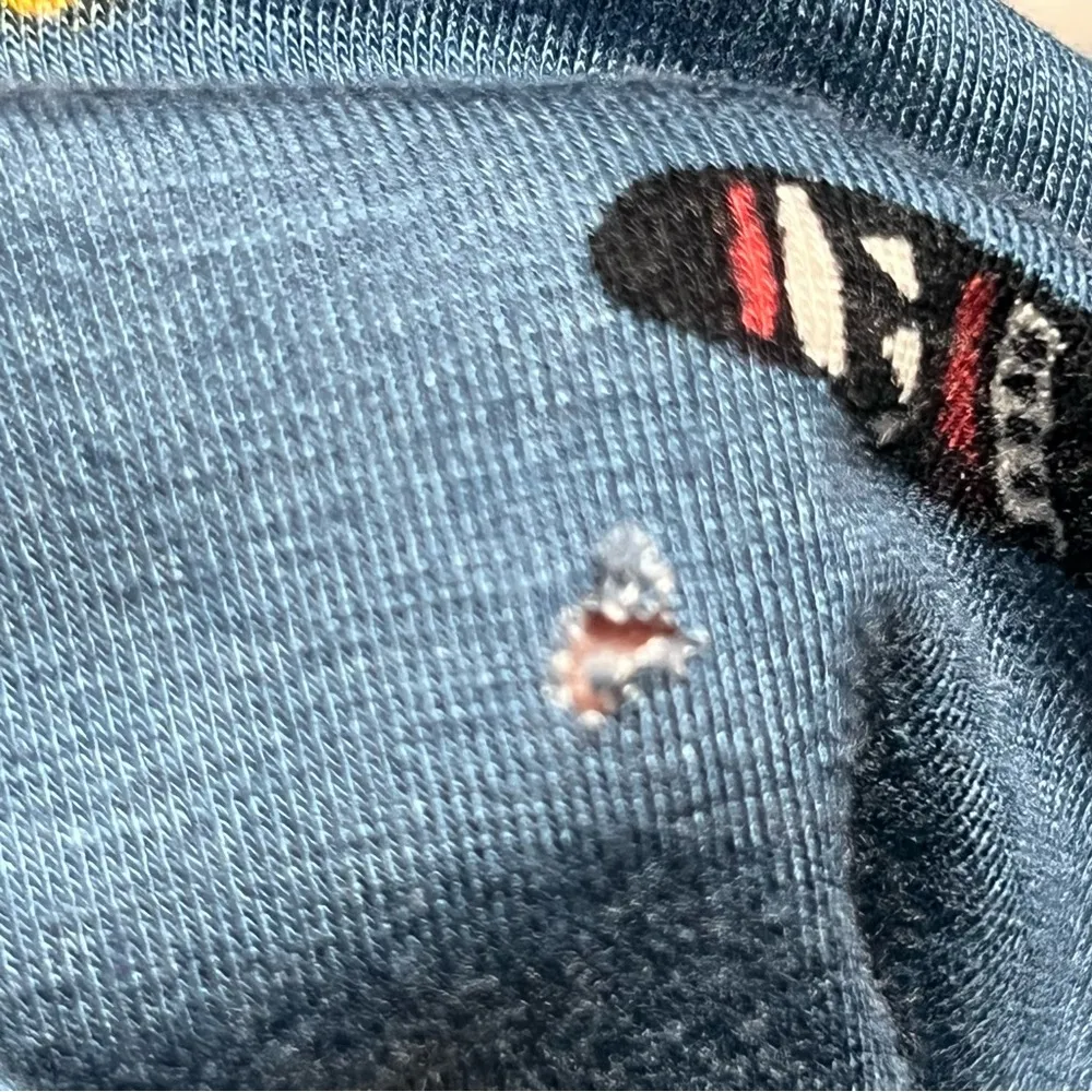 Liberty Love open cardigan 3xl kimono crochet embroidered southwestern FLAWED - Image 12