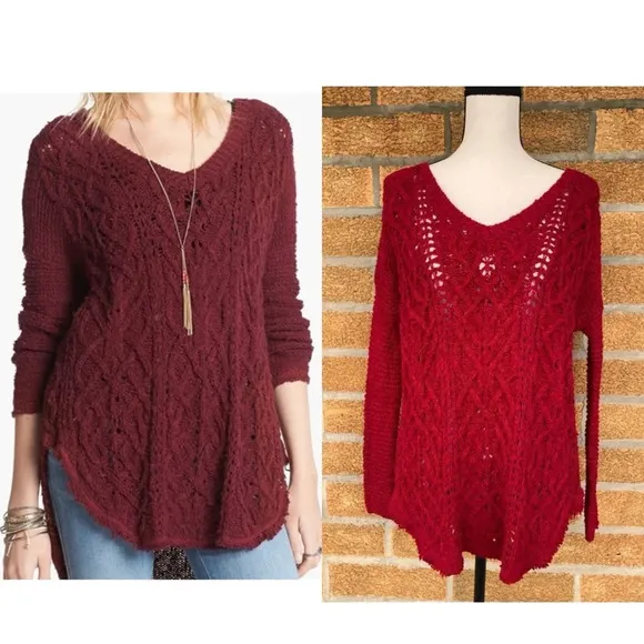 Free people "Cross My Heart" v neck high Xs - Image 2
