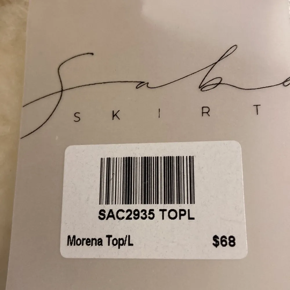 Sabo Skirt Top size L made by us worn by you brand new with tag - Image 3