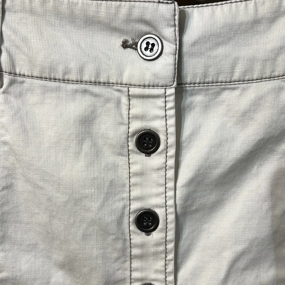 AVENTURA Clothing Logan Organic Cotton Cord Skirt Size 8 White - Image 3