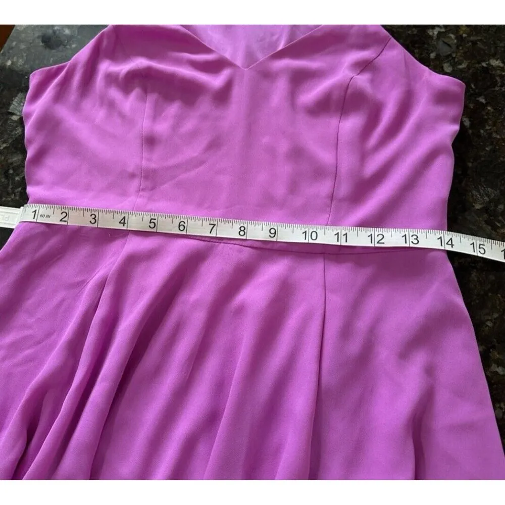 Express Dress Size 6 Sweetheart Neckline Valentines Day Office Date Night Pink - Image 8
