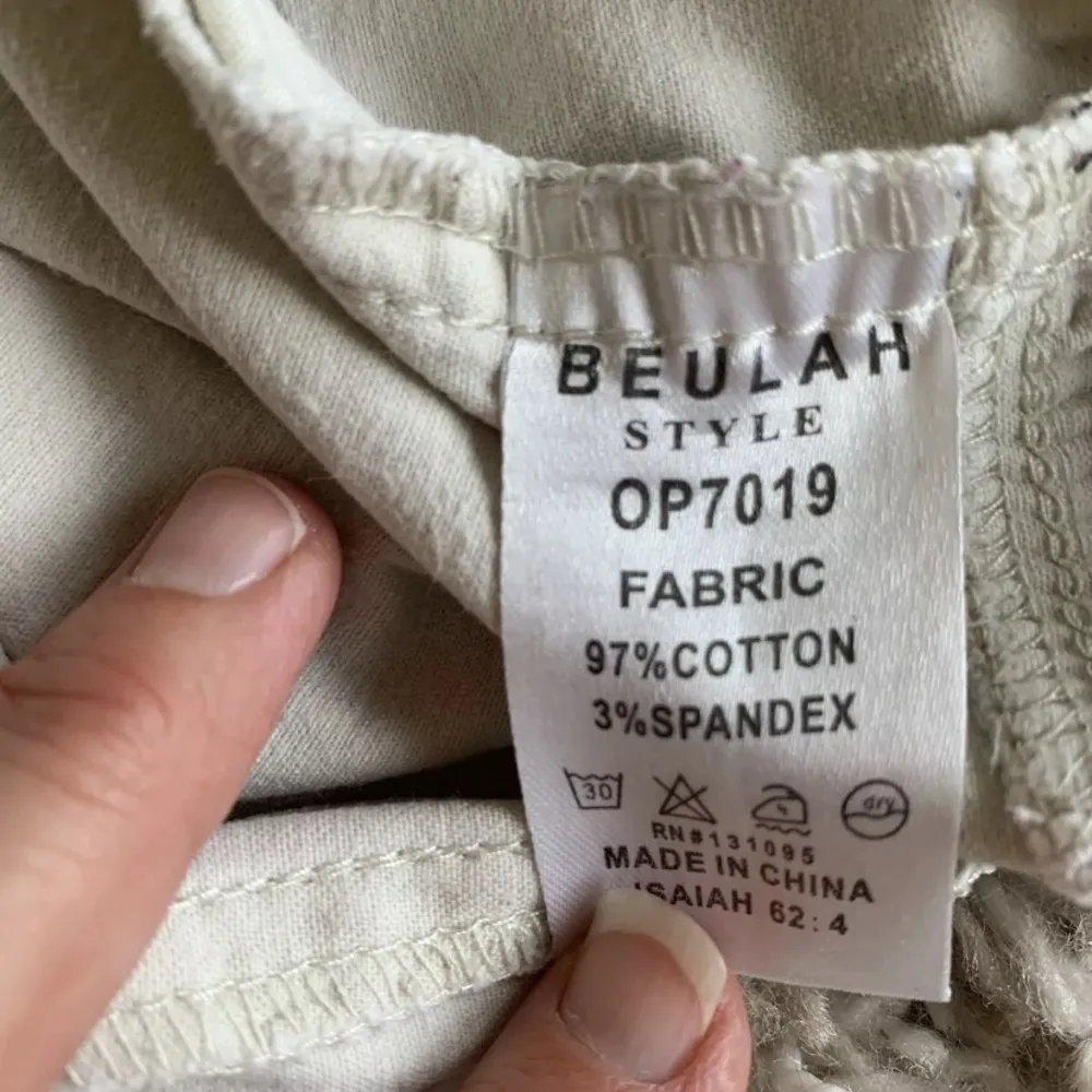 Boutique Skinny Pants Leggings Fits Womens Medium Beige - Image 7