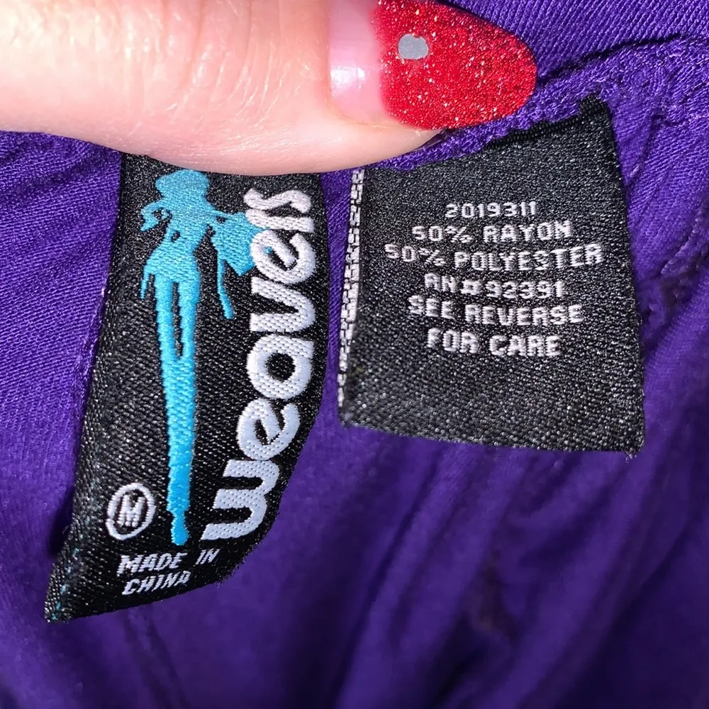 Weavers purple criss cross back v - Image 8