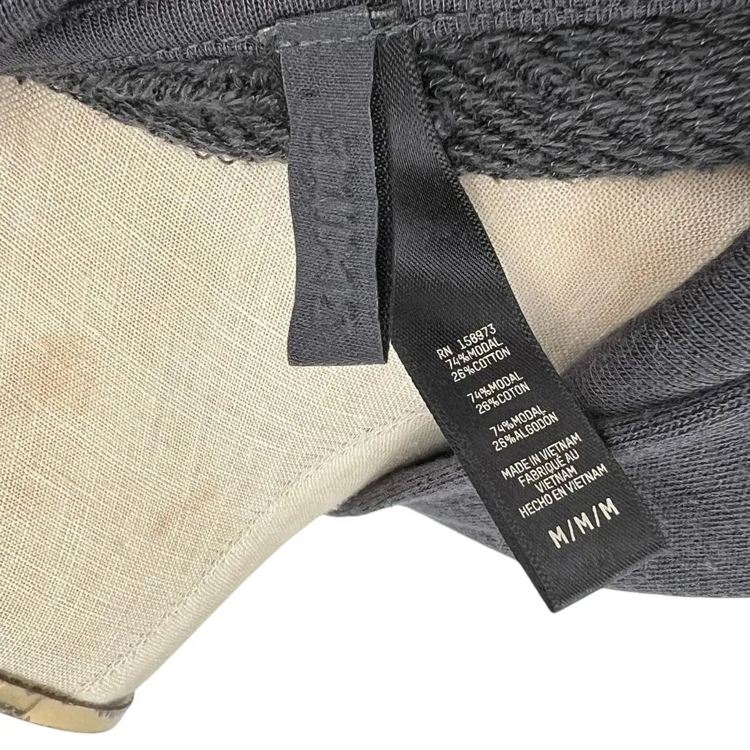 Skims French Terry Classic Hoodie Sweatshirt Ash‎ Gray Size Medium - Image 8