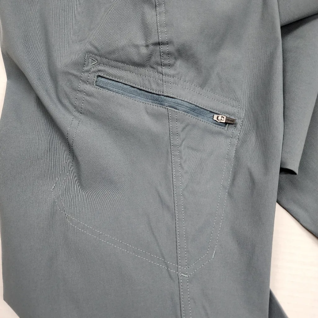 Eddie Bauer Women's Gray Crop Pants  Lightweight Outdoor Size 14 - Image 5