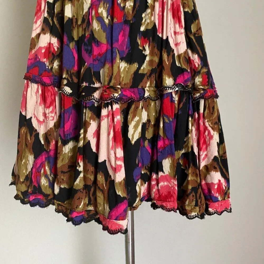 Urban‎ Outfitter sz XS floral shift mini dress - Image 2