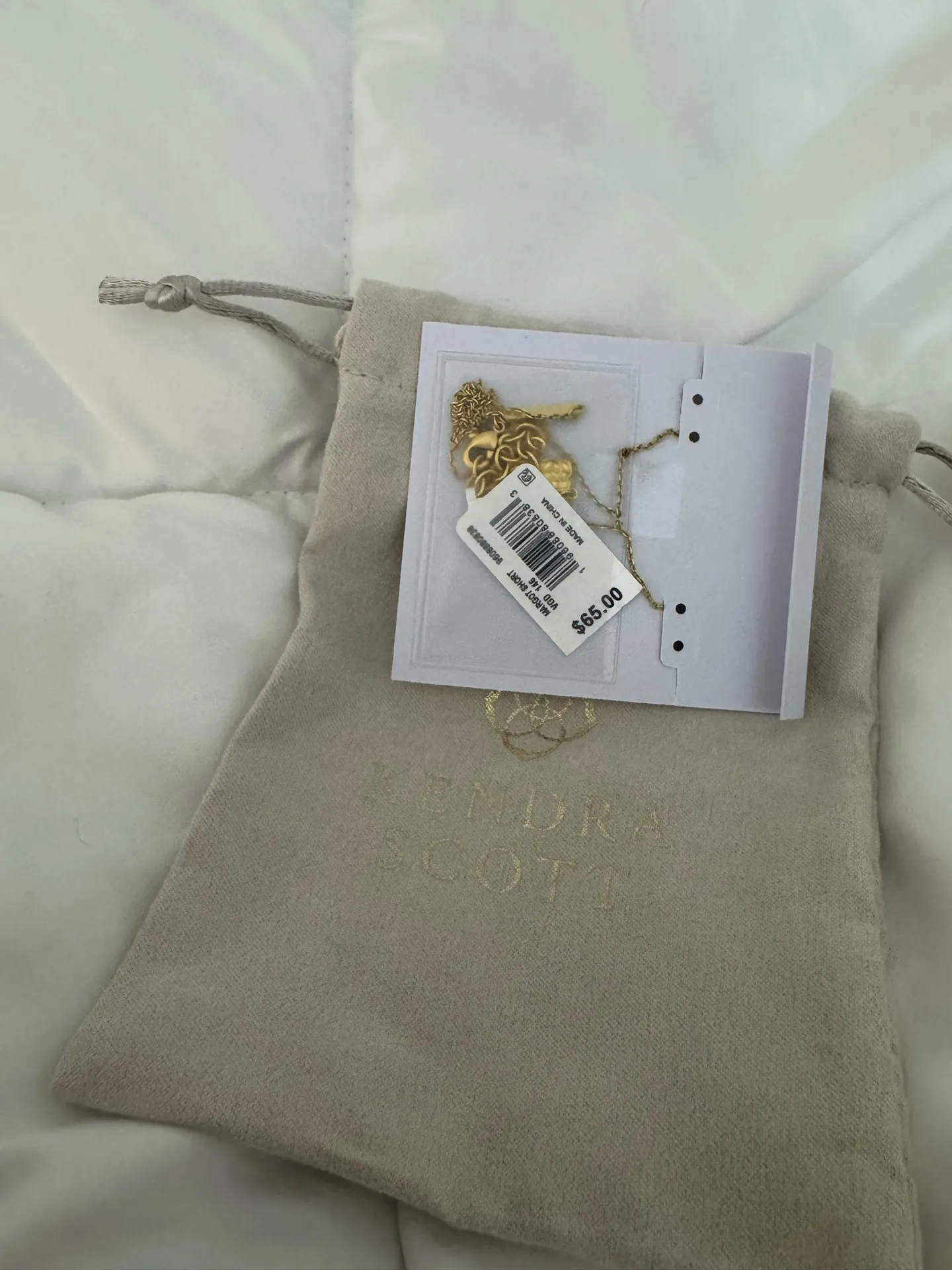 Kendra Scott Necklace Gold - Image 2