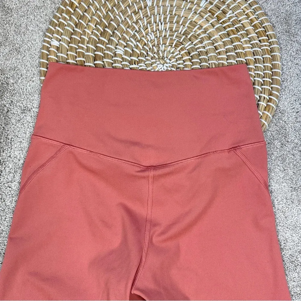 Girlfriend Collective High Rise Bike Short High-Impact Compressive Peach Size S - Image 6