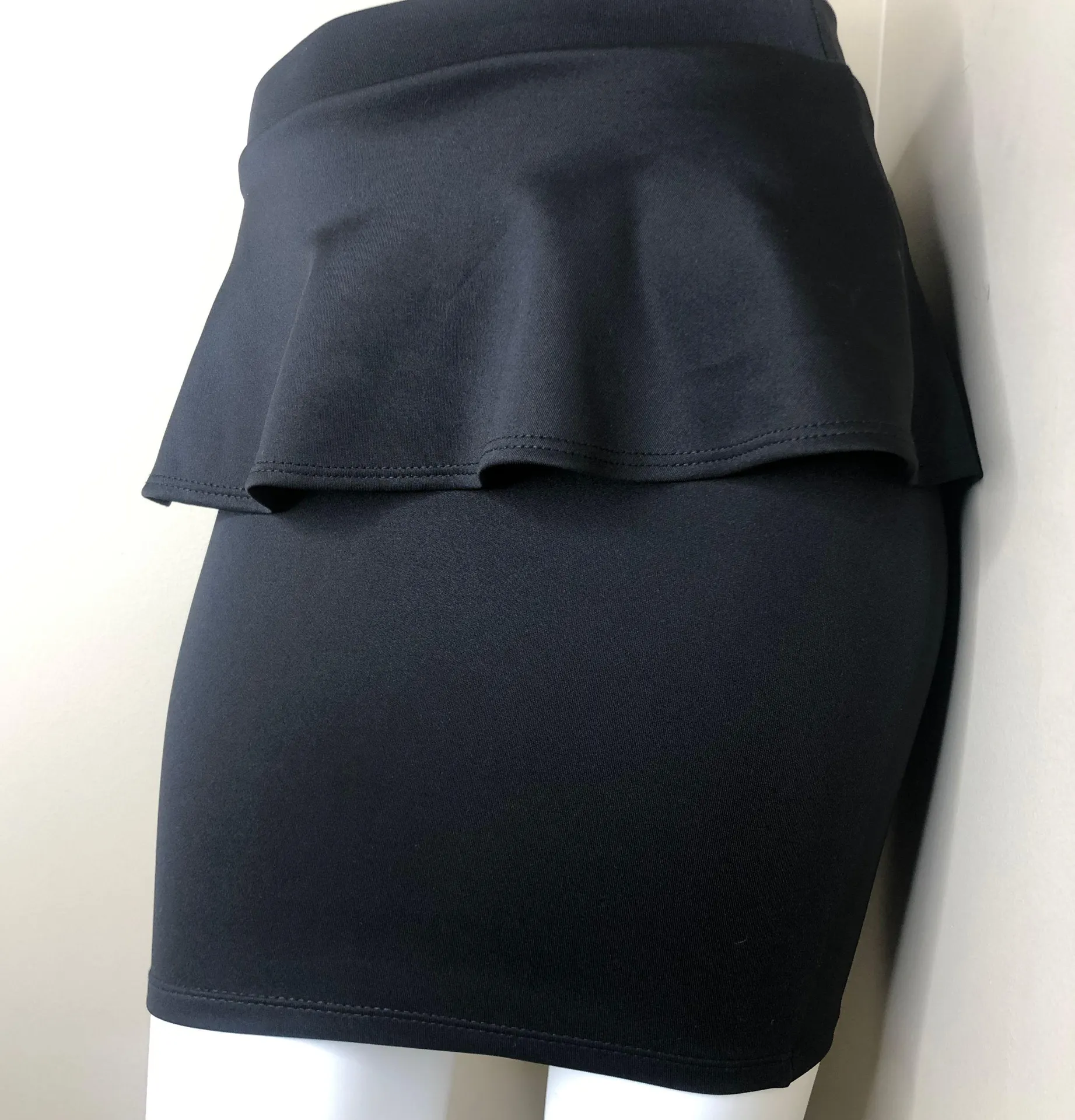 Charlotte Russe Black Peplum Mini Skirt  - Image 9