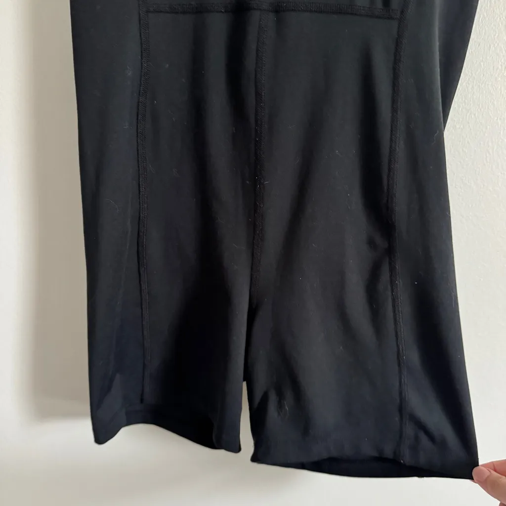 Madewell Black MWL Flex Biker Unitard Size Large - Image 6