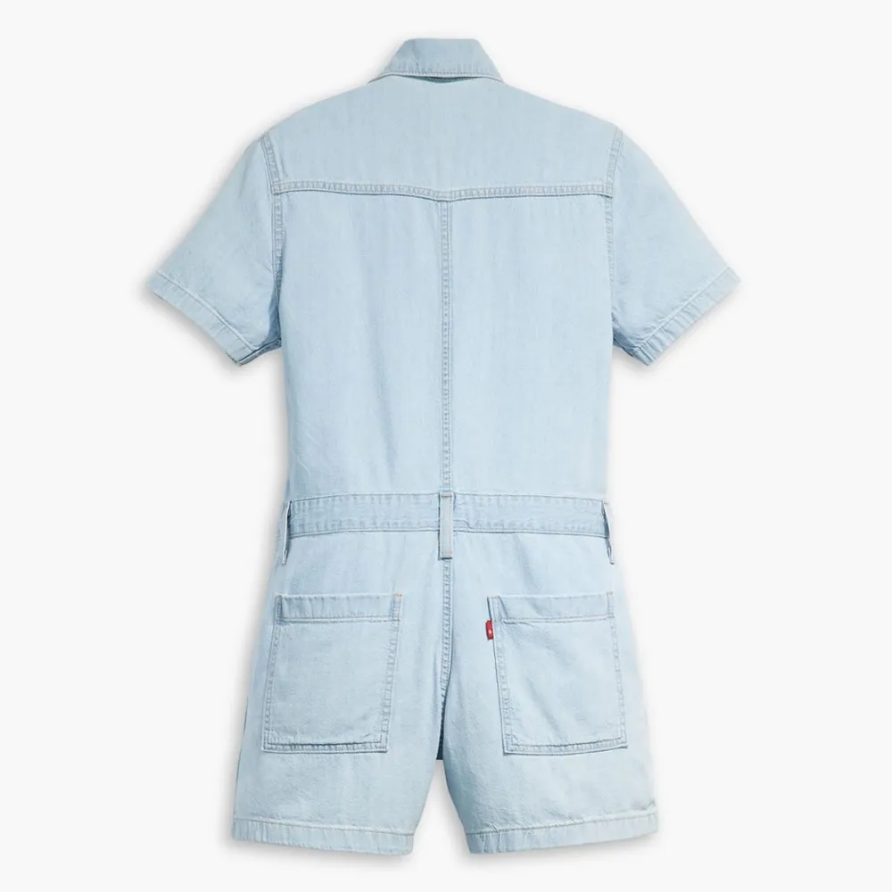 Levi’s Heritage romper short sleeve Light Blue Denim Woman’s New size XL - Image 9