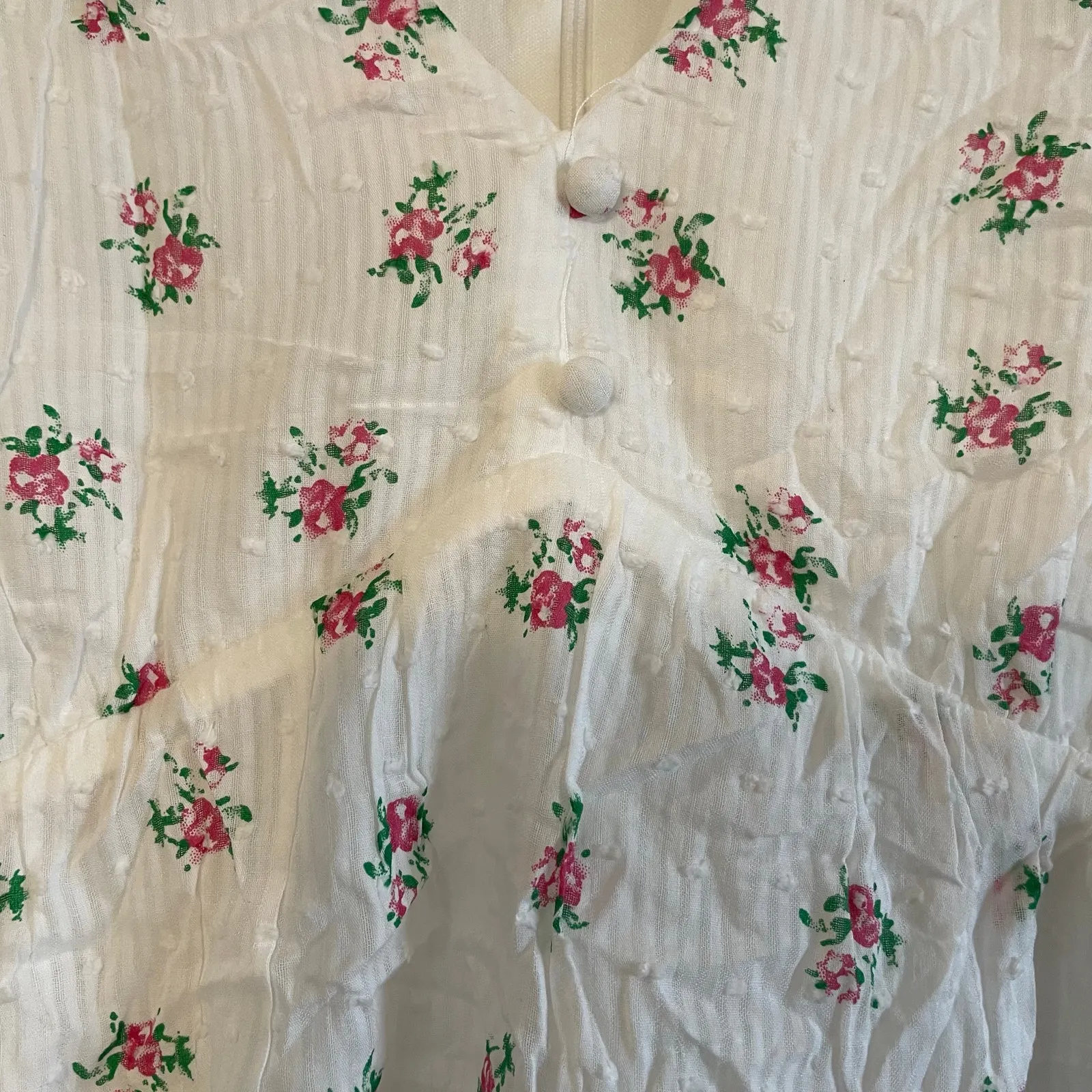 NWT Altar’d State babydoll, puff sleeved dress size XL - Image 12