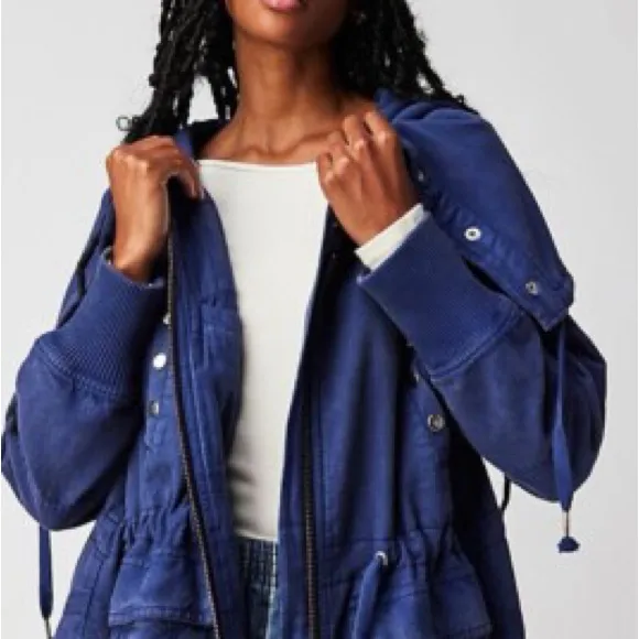 Free People Surplus Future Parka Utility Jacket Size S - Image 4