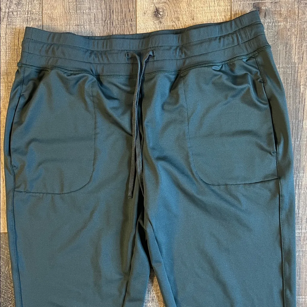 Z by Zella Green Stretch Joggers Size Large - Image 3