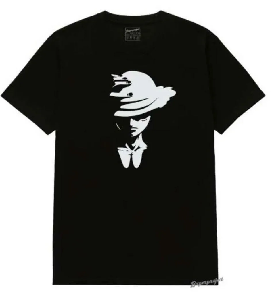 Gildan Anime Graphic T-Shirt Black XL Unisex - Image 2