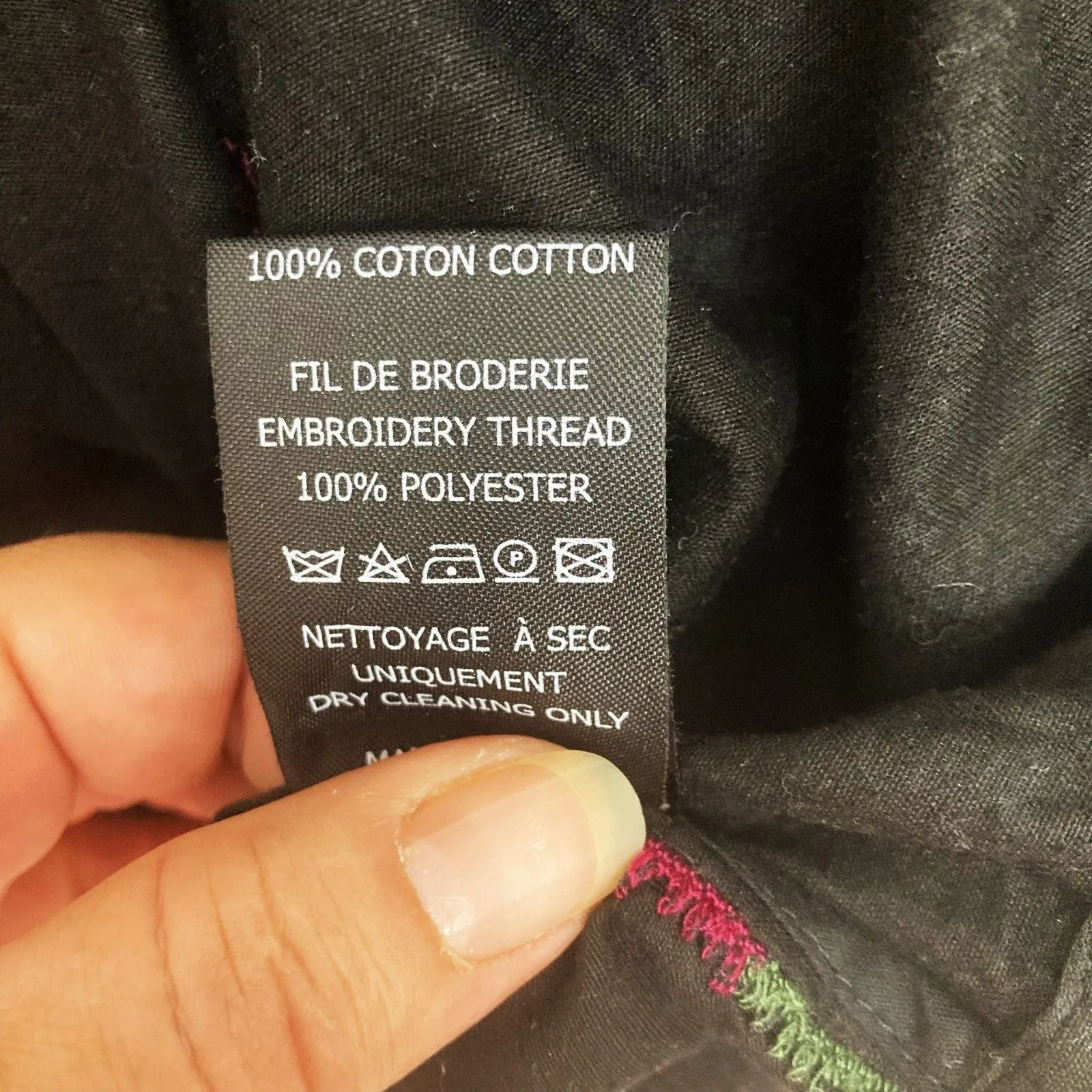 Isabel Marant Clayne Black Silk Bourette Embroidered Maxi Dress EU 42 / US 10 - Image 16