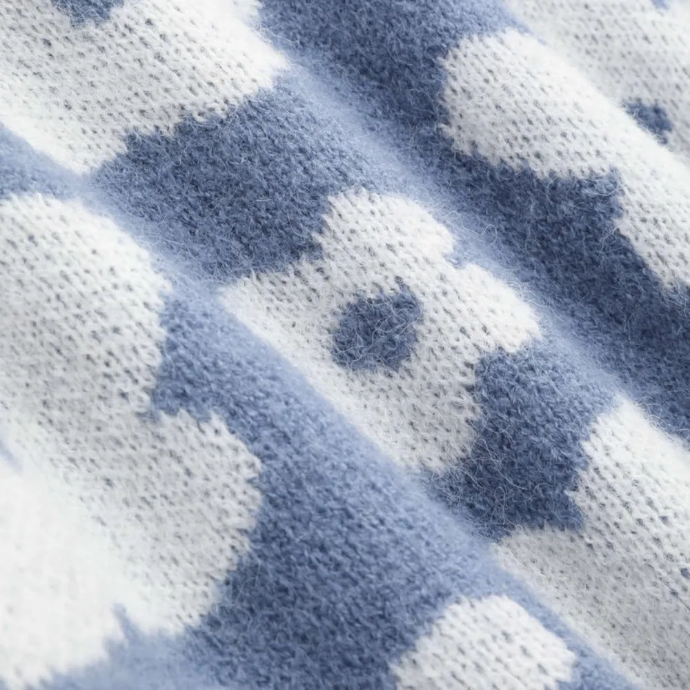 Cider Floral Sweater Flare Sleeve Soft & Cozy - Image 11