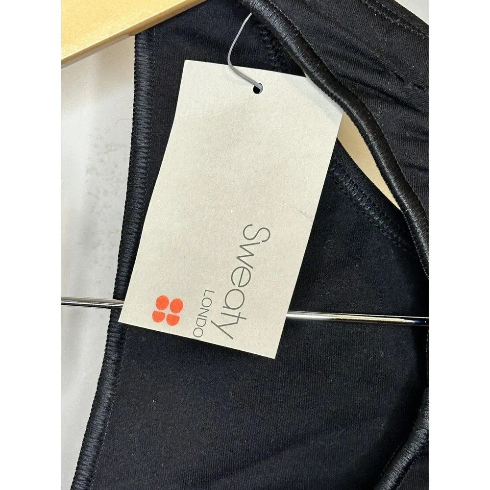 Sweaty Betty  Stamina Sports Bra in Black Sz Small NEW Racerback - Image 5