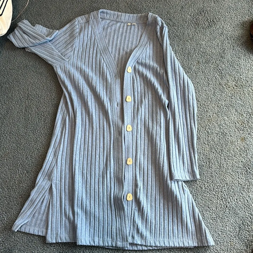 Soft Surroundings cardigan long sweater large euc - Image 4