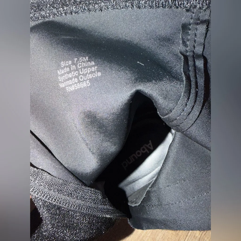 ABOUND Steffie Platform Bootie In Black Glitter 7.5 - Image 5